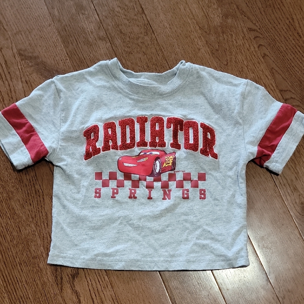 Disney Cars Radiator Springs Graphic Tee in Gray